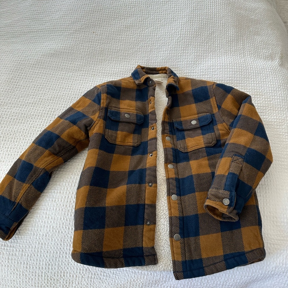 Plaid Zara jacket good condition